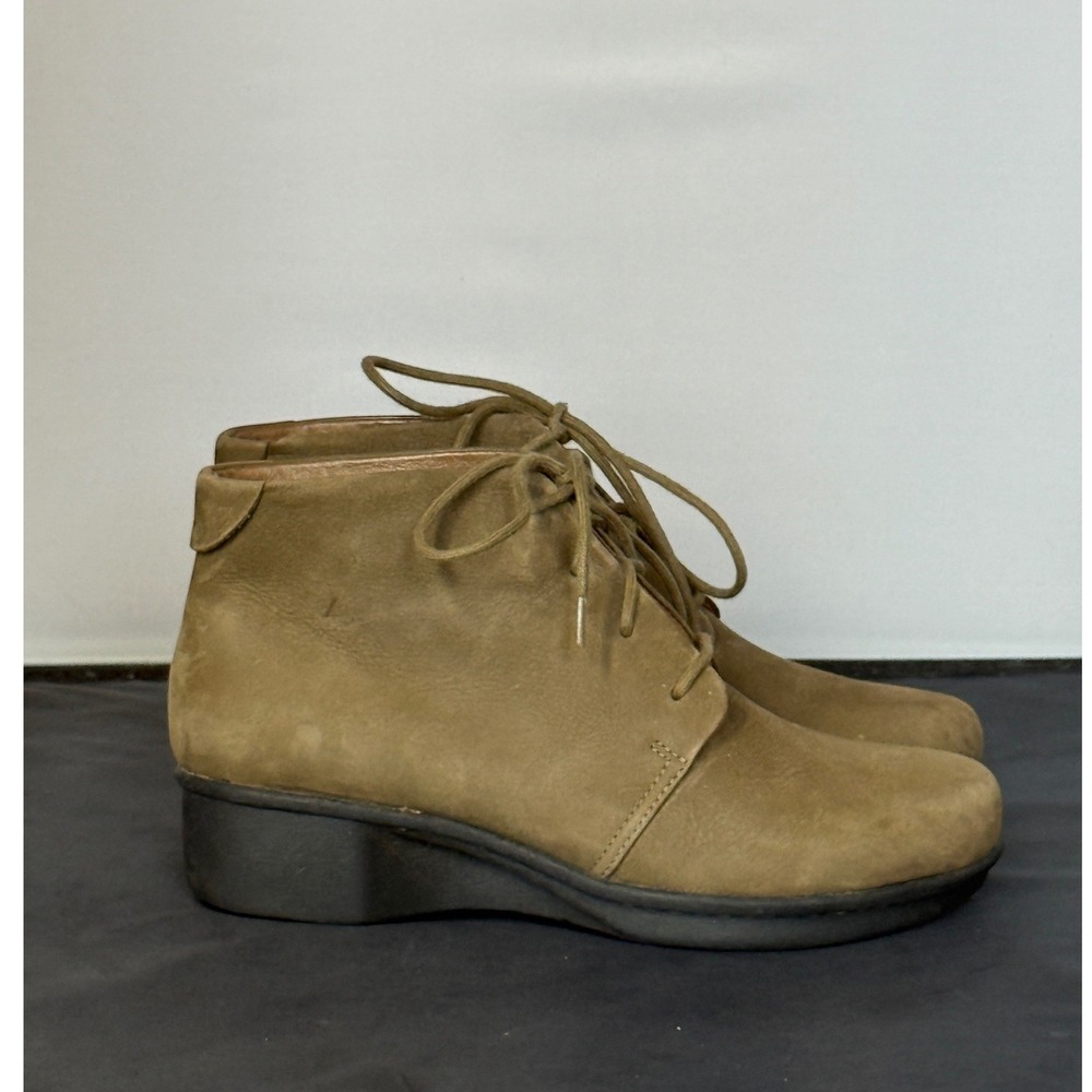 Dansko Lace Up Wedge Ankle Boots Women's 38